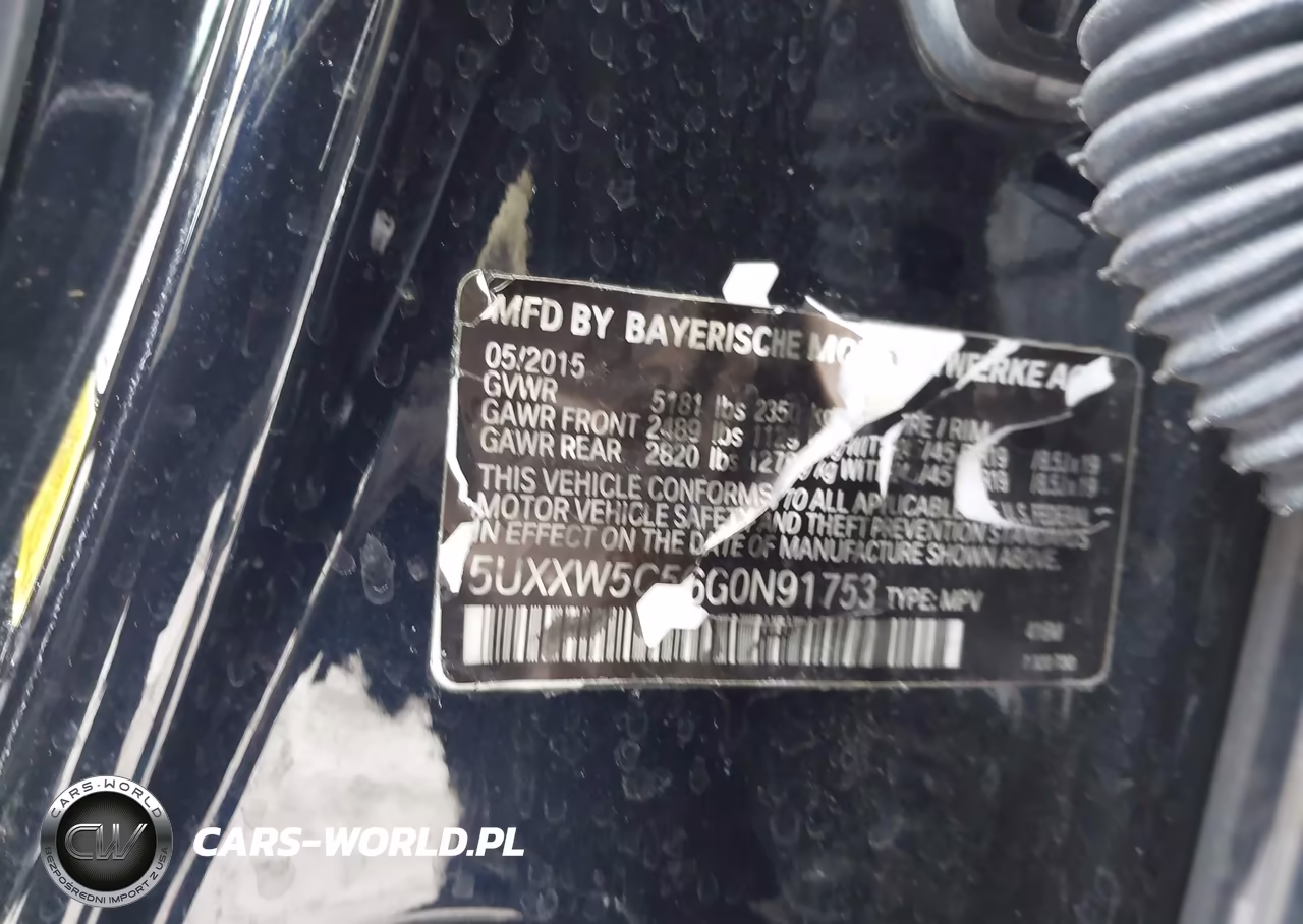 2016 BMW X4 xDrive35I VIN:5UXXW5C56G0N91753 - 9