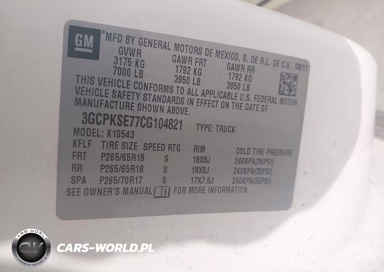 2012 Chevrolet Silverado 1500 Lt VIN:3GCPKSE77CG104821 - 9