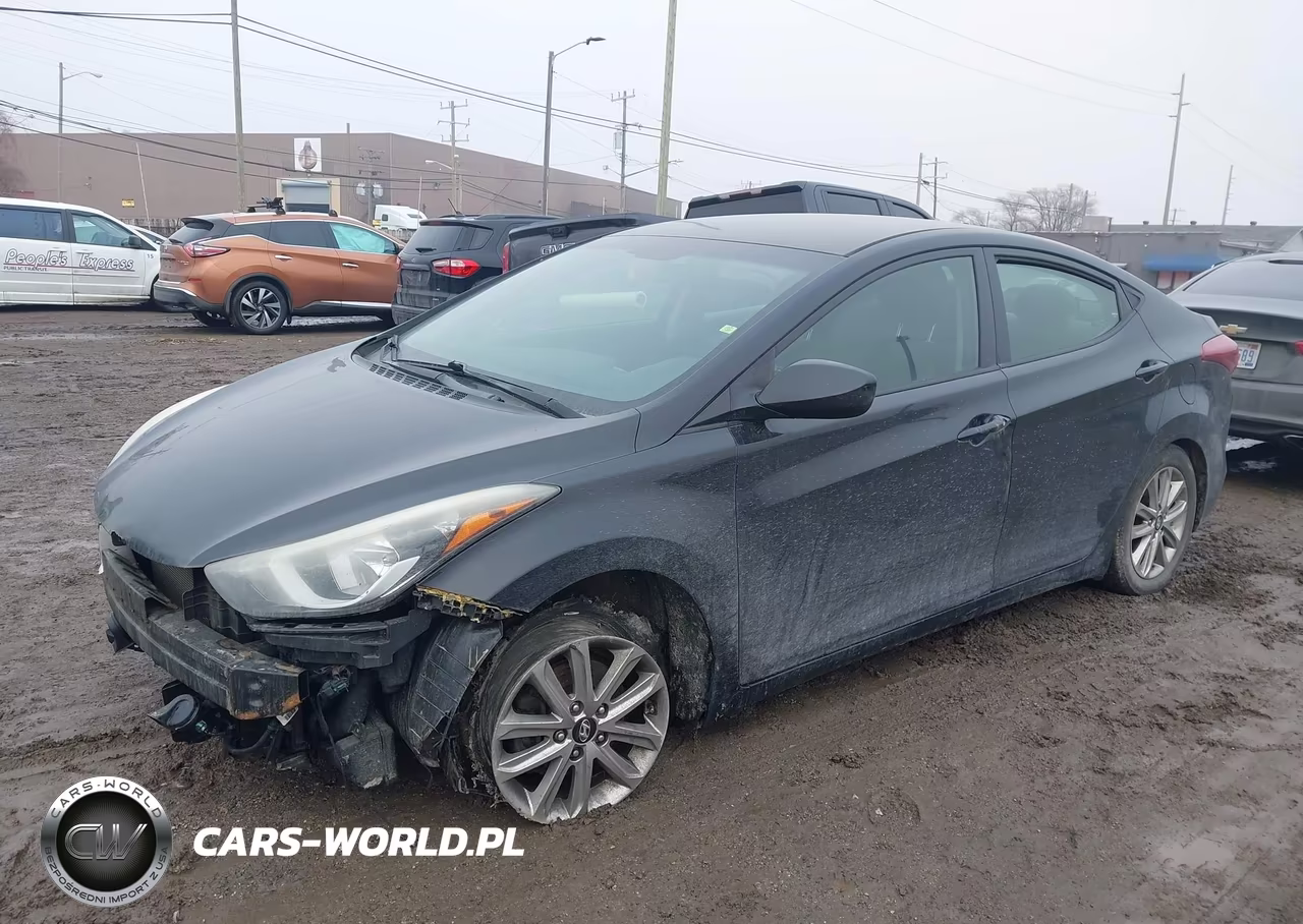 2014 Hyundai Elantra Se VIN:5NPDH4AE4EH542367 - 2
