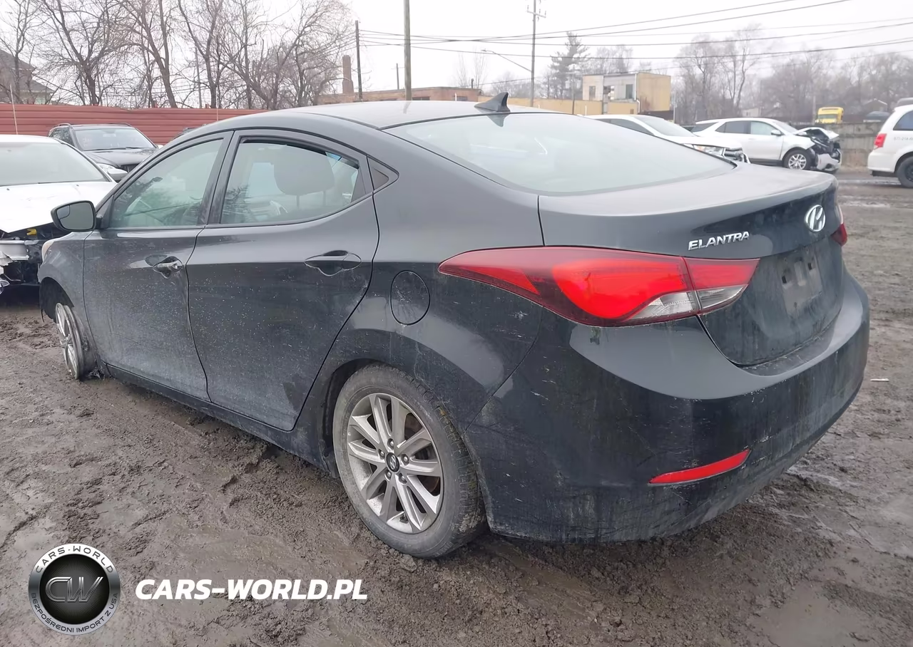2014 Hyundai Elantra Se VIN:5NPDH4AE4EH542367 - 3