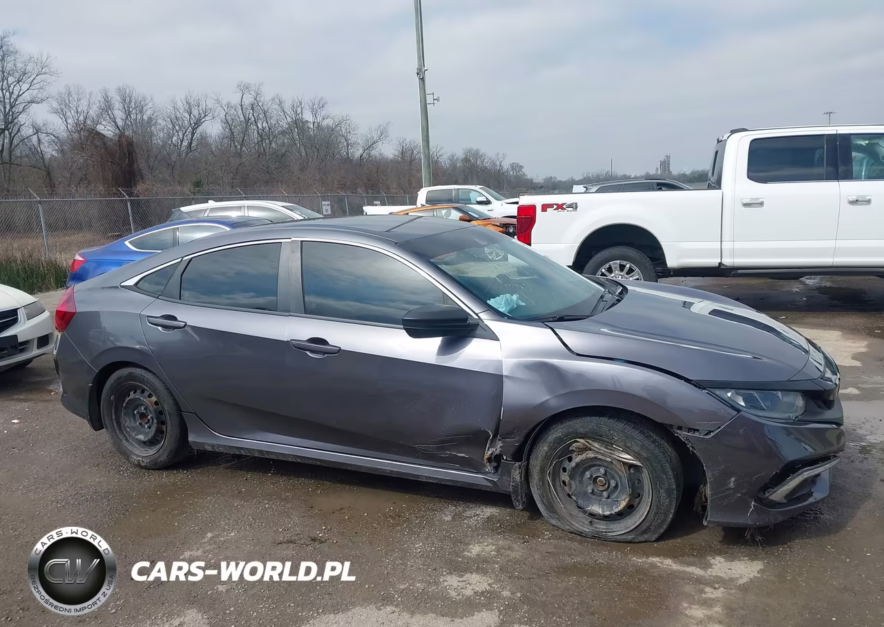 2019 Honda Civic Lx VIN:2HGFC2F67KH595731 - 13