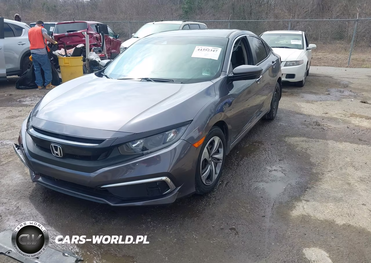 2019 Honda Civic Lx VIN:2HGFC2F67KH595731 - 2