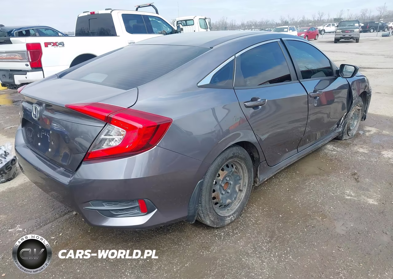 2019 Honda Civic Lx VIN:2HGFC2F67KH595731 - 4