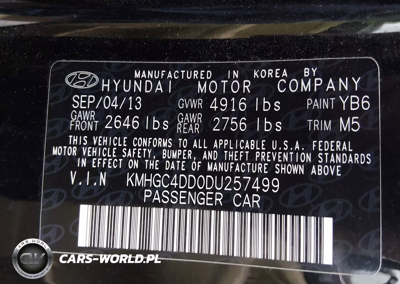 2013 Hyundai Genesis 3.8 VIN:KMHGC4DD0DU257499 - 9