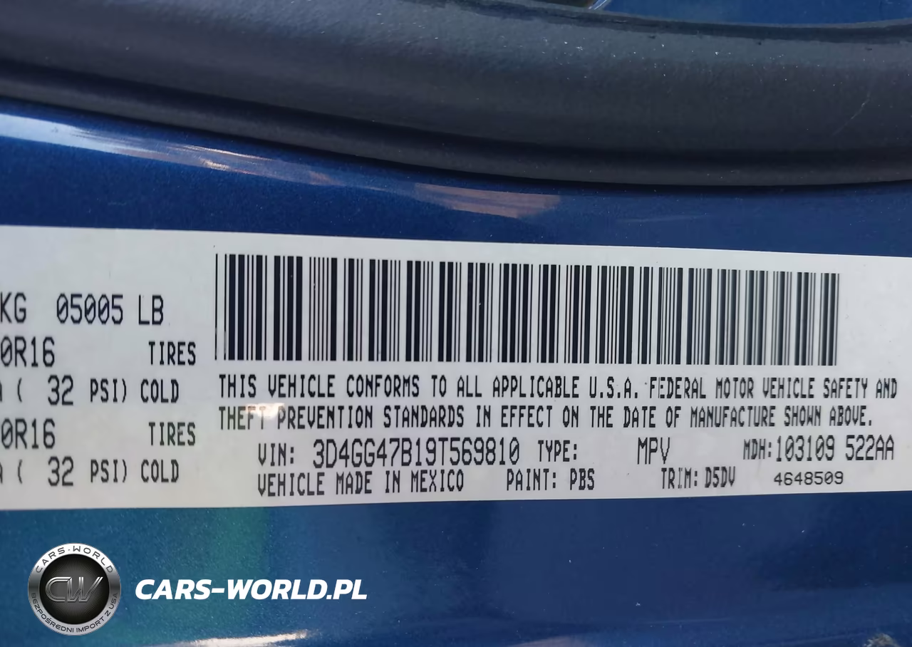 2009 Dodge Journey Se VIN:3D4GG47B19T569810 - 9