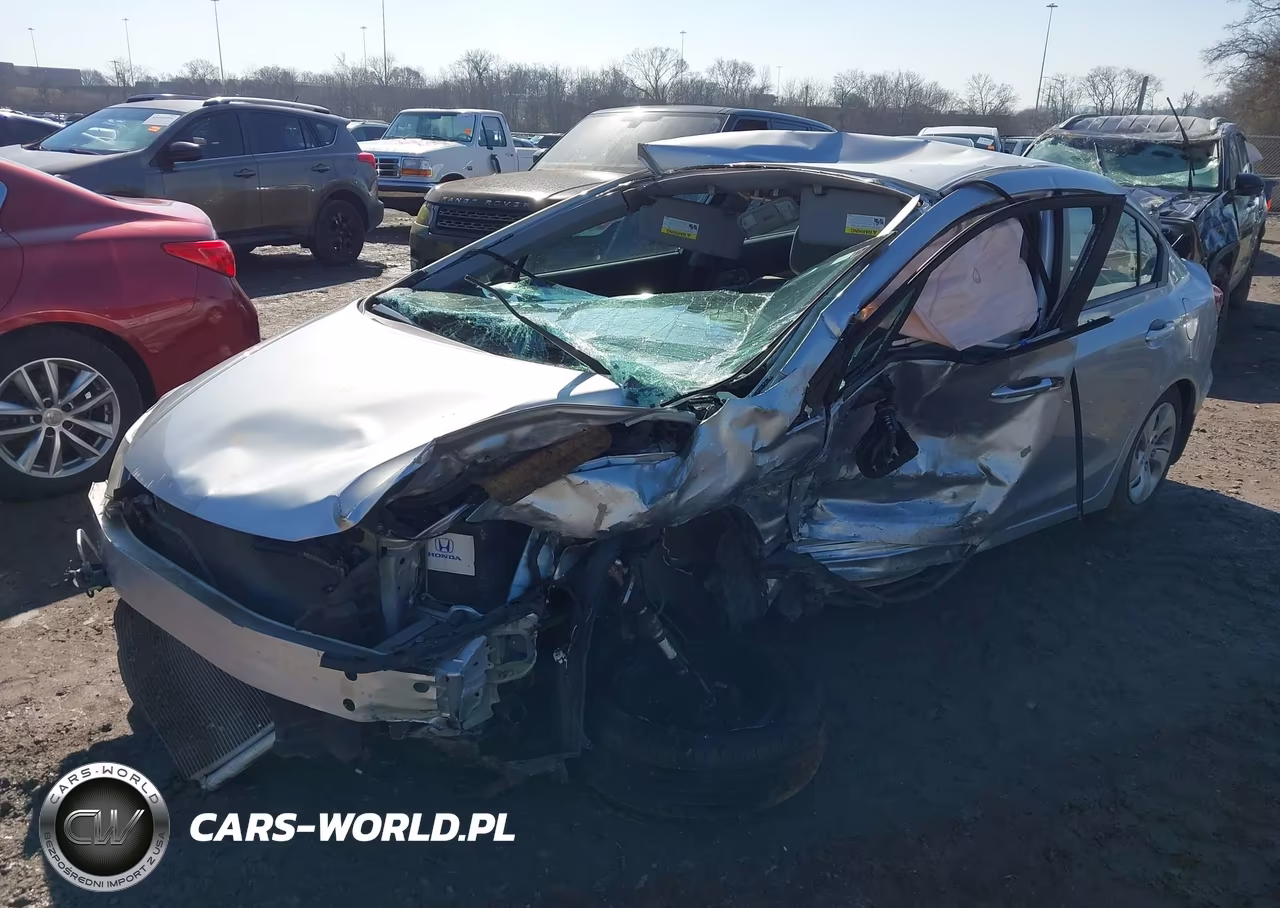 2015 Honda Civic Lx VIN:19XFB2F55FE026354 - 2