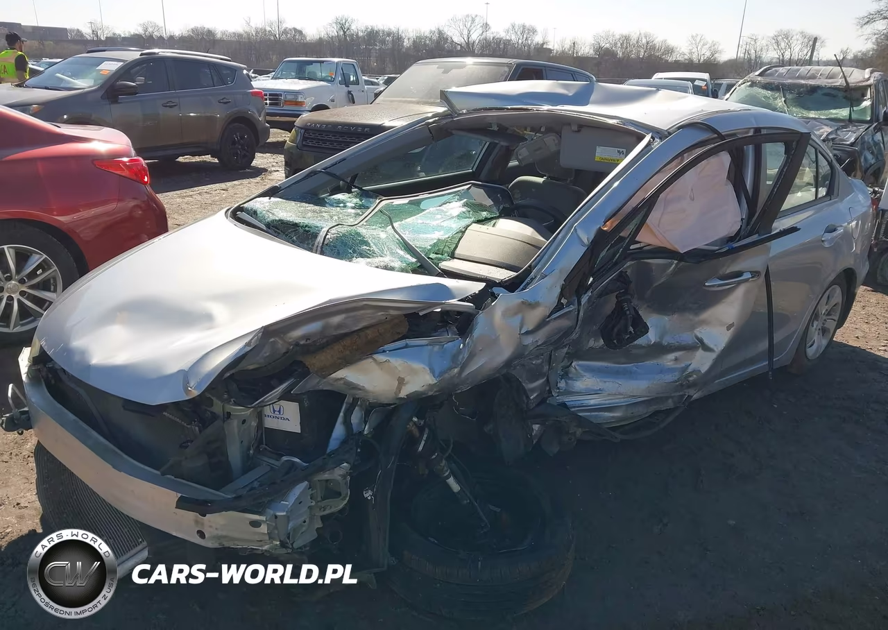 2015 Honda Civic Lx VIN:19XFB2F55FE026354 - 6