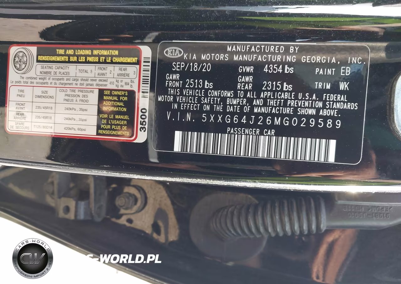 2021 Kia K5 Gt-Line VIN:5XXG64J26MG029589 - 9