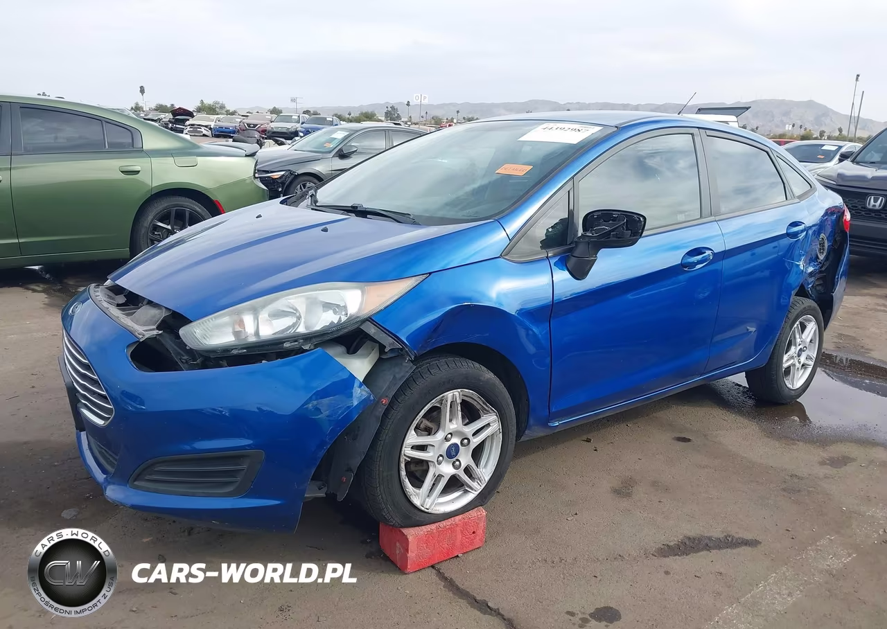 2018 Ford Fiesta Se VIN:3FADP4BJ3JM123421 - 2