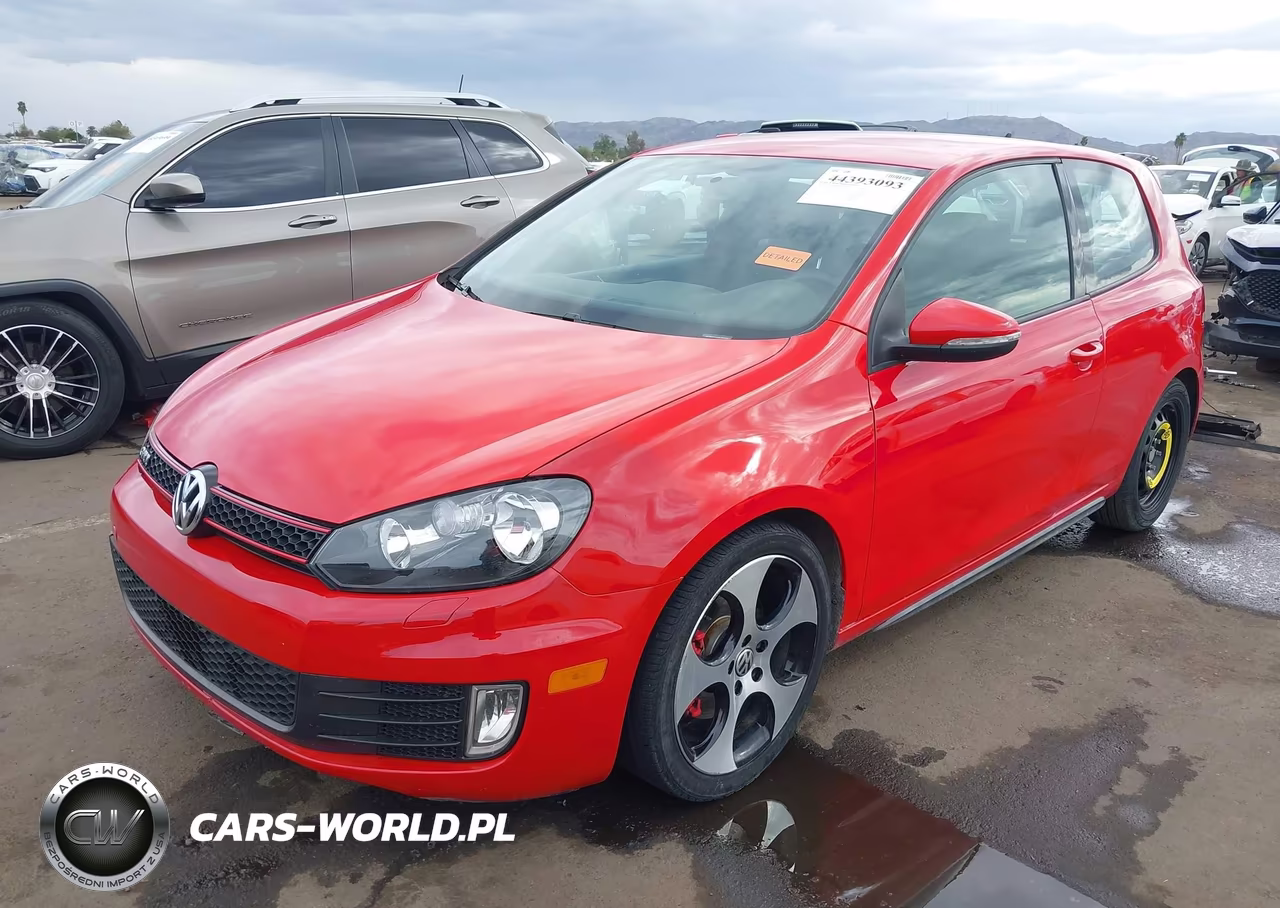 2012 Volkswagen Gti 2-Door VIN:WVWEV7AJ6CW088822 - 2