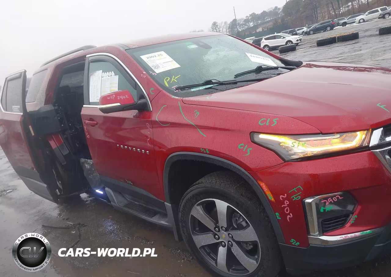 2022 Chevrolet Traverse Fwd Lt Leather VIN:1GNERHKW8NJ112985 - 13