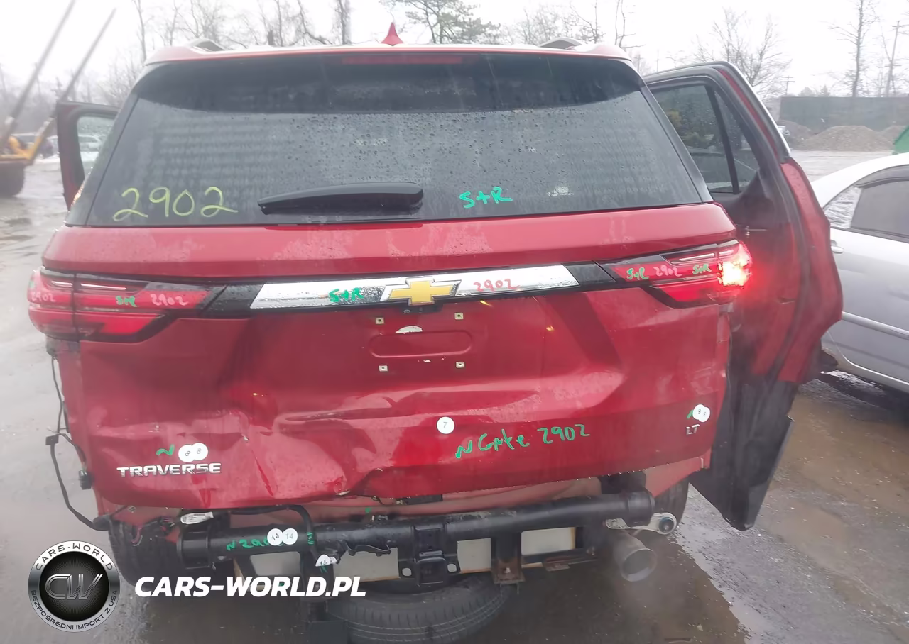 2022 Chevrolet Traverse Fwd Lt Leather VIN:1GNERHKW8NJ112985 - 16