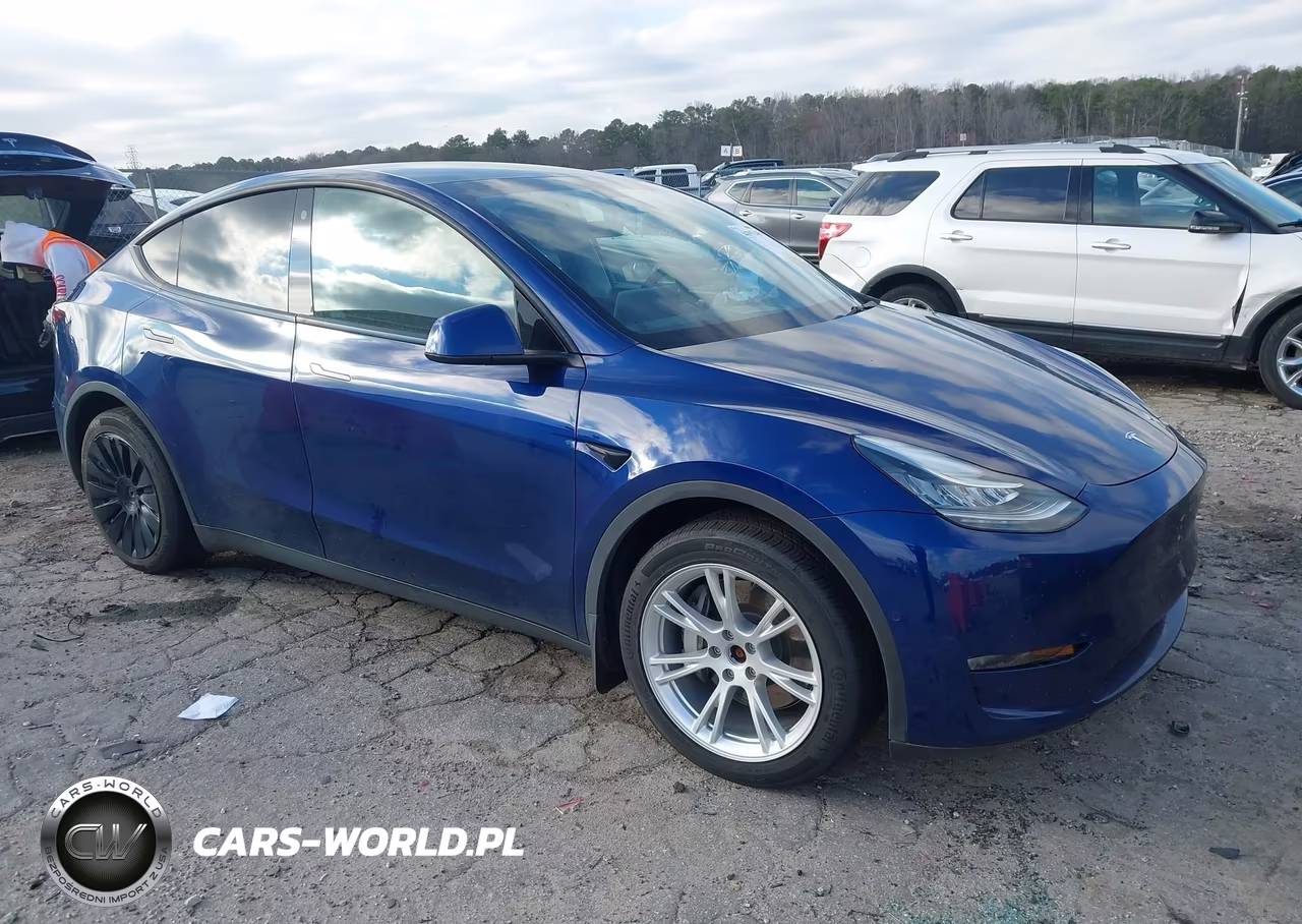 2021 Tesla Model Y Long Range Dual Motor All-Wheel Drive VIN:5YJYGDEE7MF305139 - 1