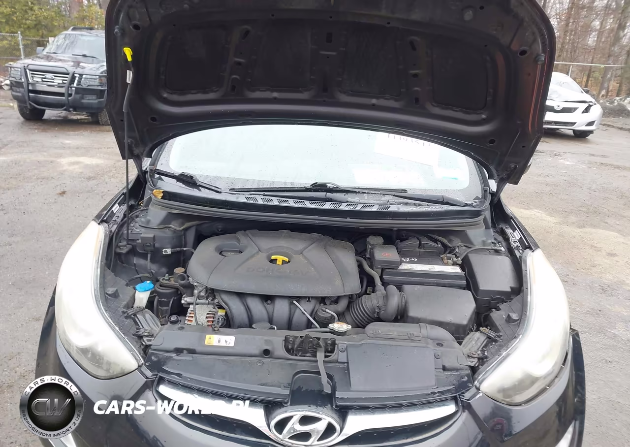 2013 Hyundai Elantra Gls VIN:KMHDH4AE2DU901277 - 10
