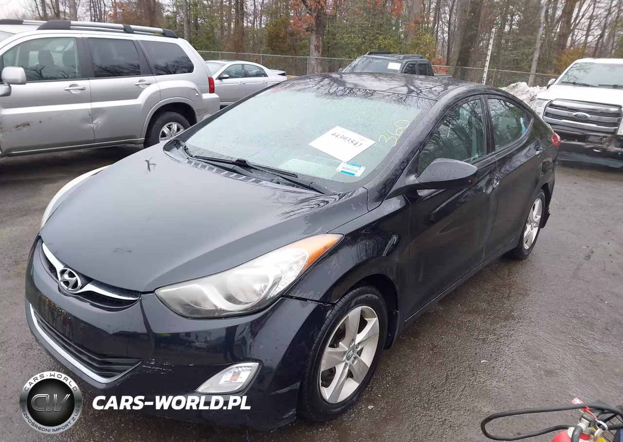 2013 Hyundai Elantra Gls VIN:KMHDH4AE2DU901277 - 2