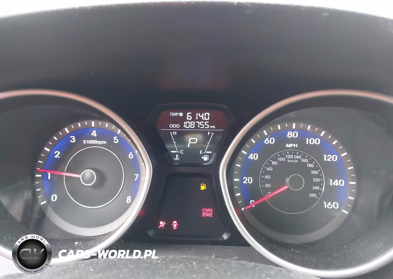 2013 Hyundai Elantra Gls VIN:KMHDH4AE2DU901277 - 7