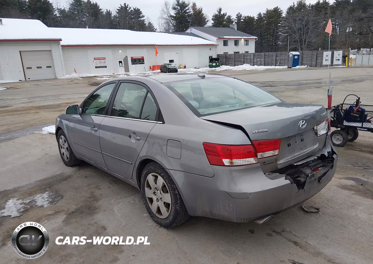 2008 Hyundai Sonata Gls V6 VIN:5NPET46F58H388504 - 3