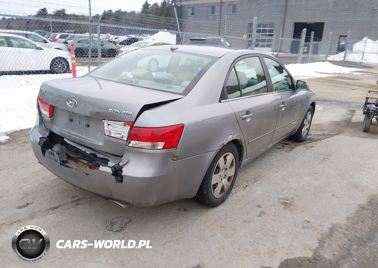 2008 Hyundai Sonata Gls V6 VIN:5NPET46F58H388504 - 4