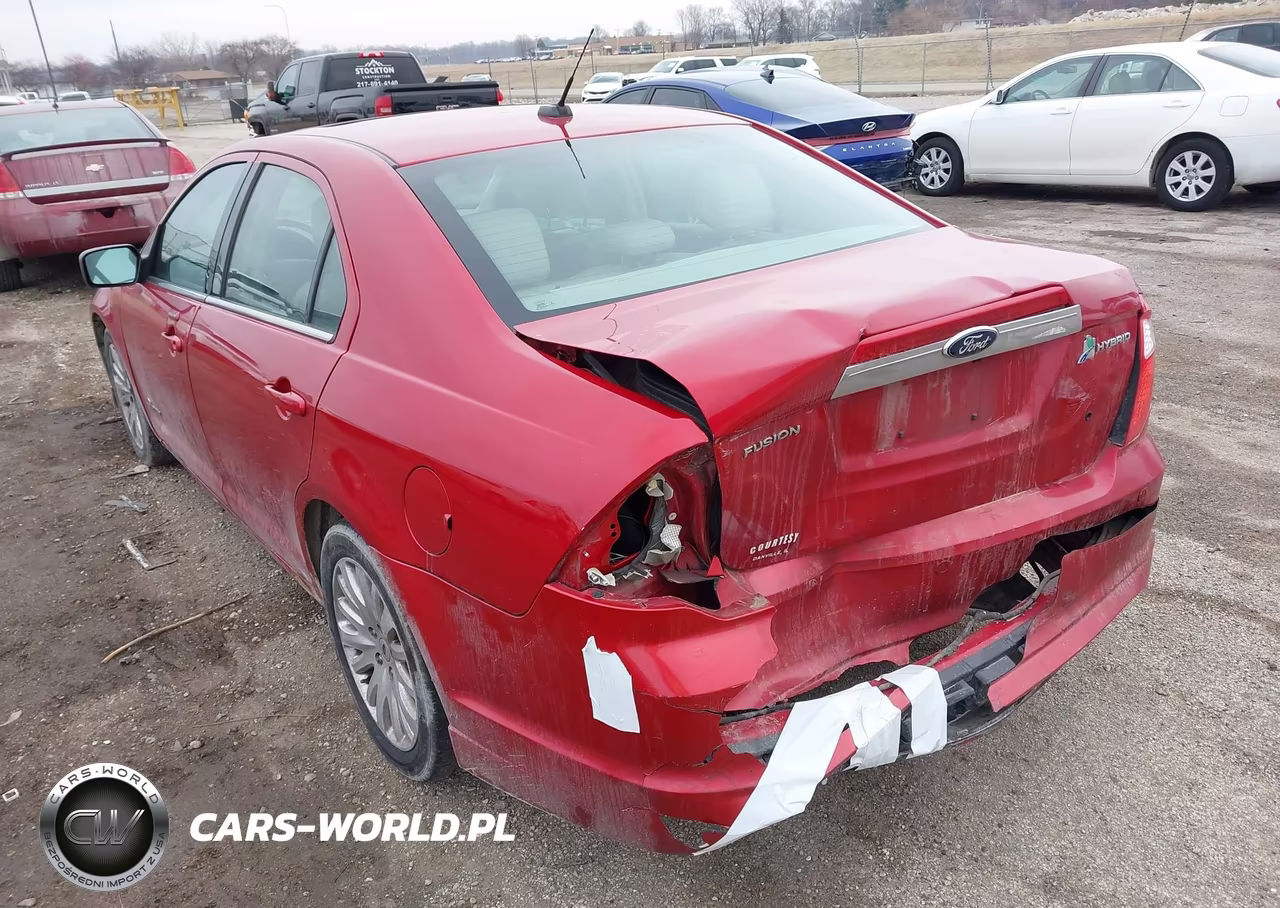 2012 Ford Fusion Hybrid VIN:3FADP0L34CR255456 - 3