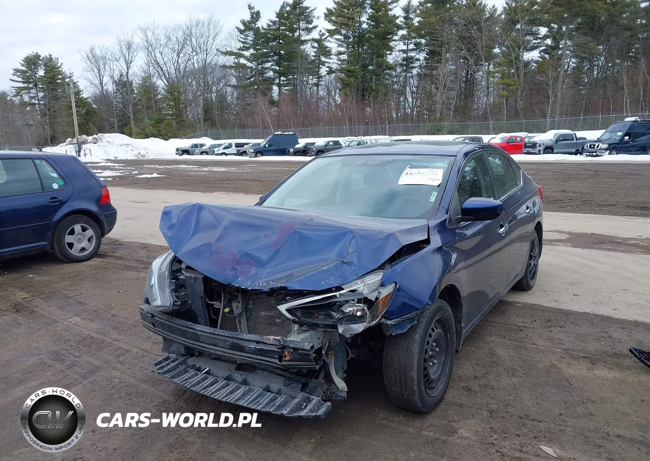 2017 Nissan Sentra Sv VIN:3N1AB7AP2HY335042 - 2