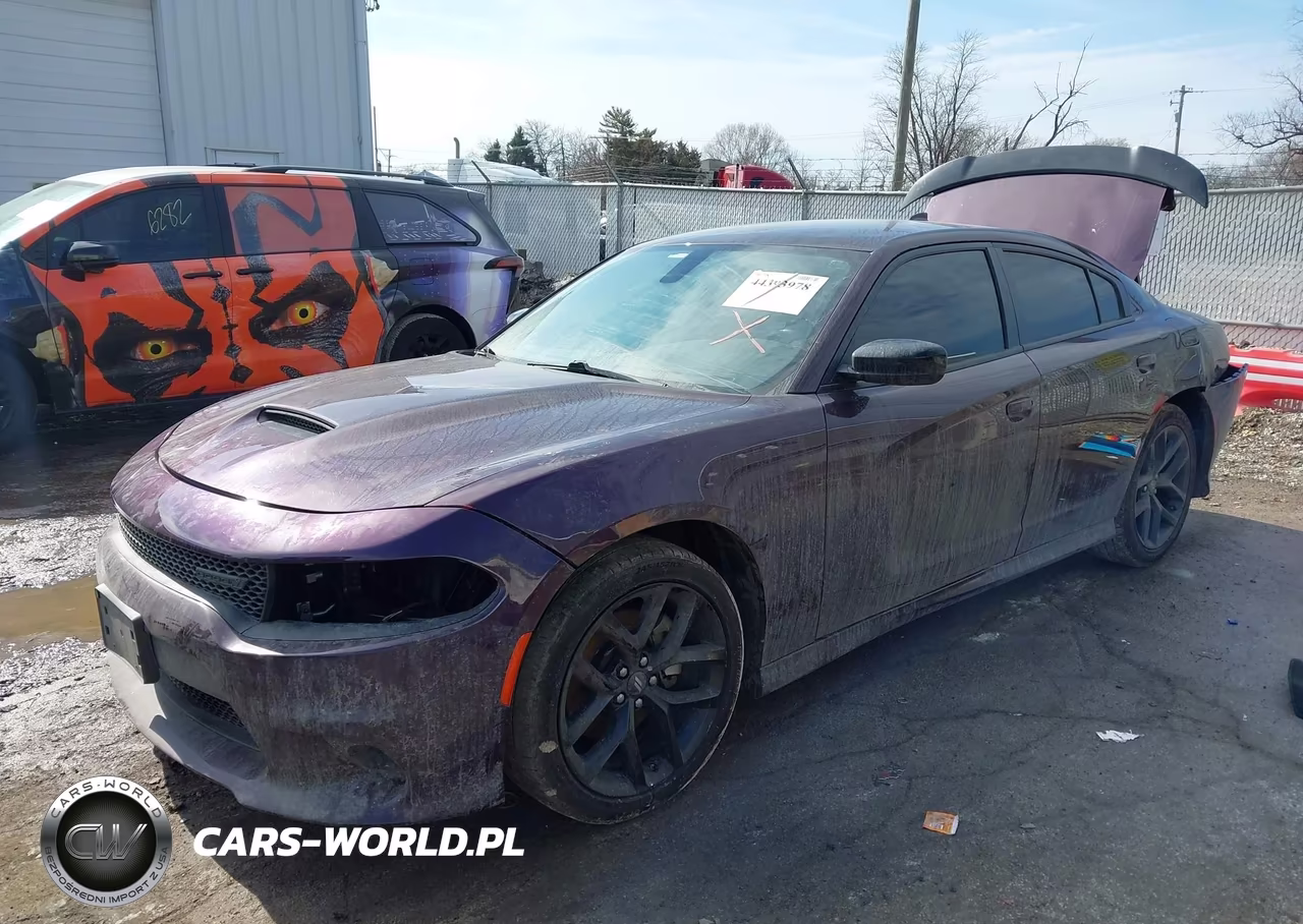 2022 Dodge Charger Gt Rwd VIN:2C3CDXHG9NH176855 - 2
