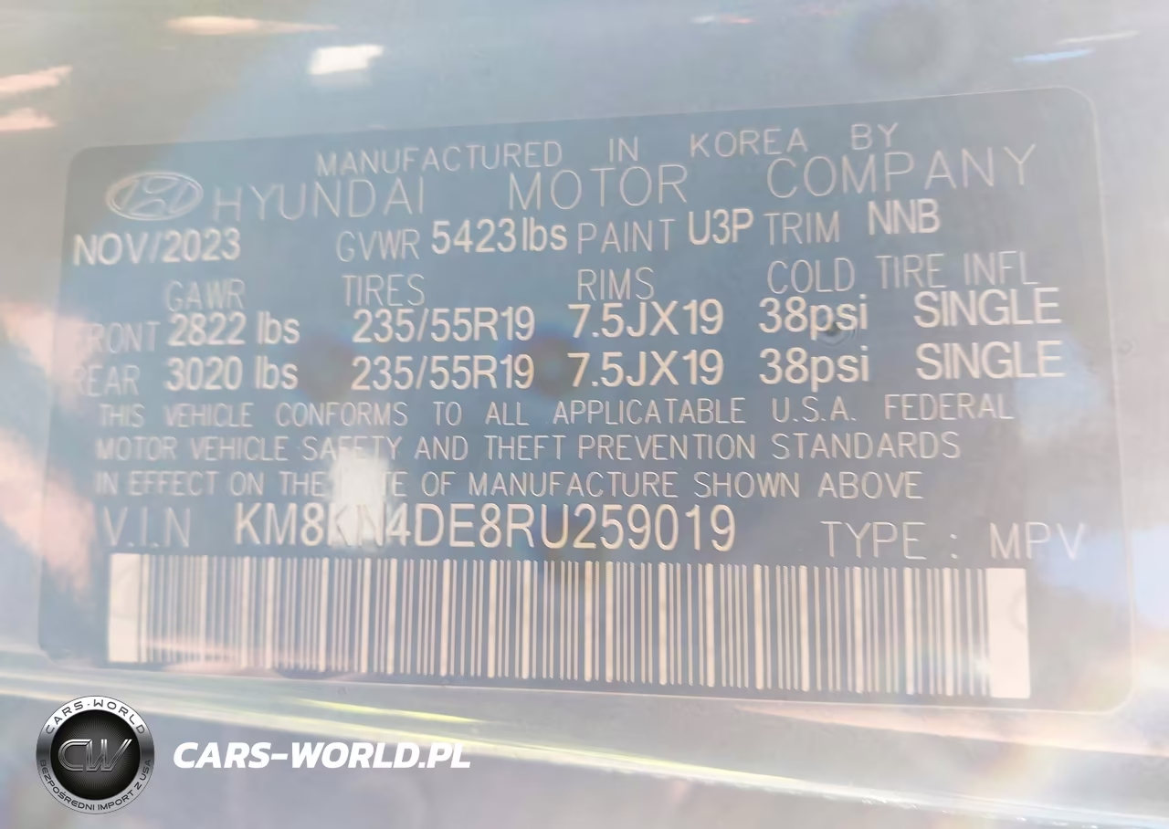 2024 Hyundai Ioniq 5 Sel VIN:KM8KN4DE8RU259019 - 9
