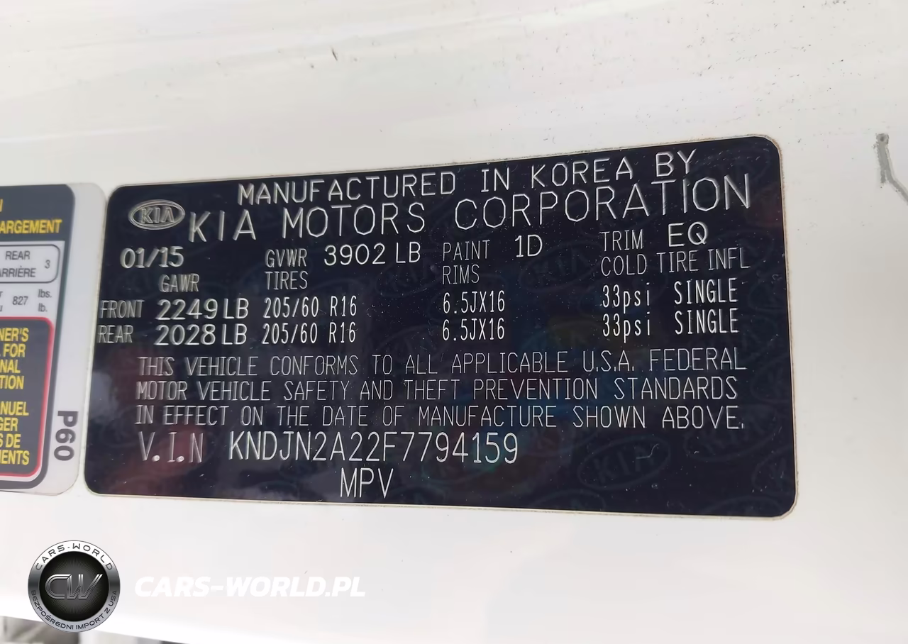 2015 Kia Soul VIN:KNDJN2A22F7794159 - 9