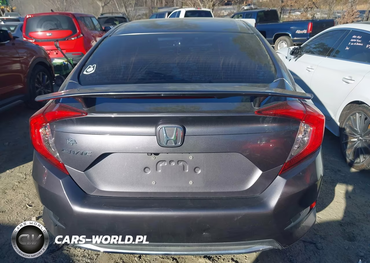 2019 Honda Civic Lx VIN:19XFC2F68KE009578 - 16