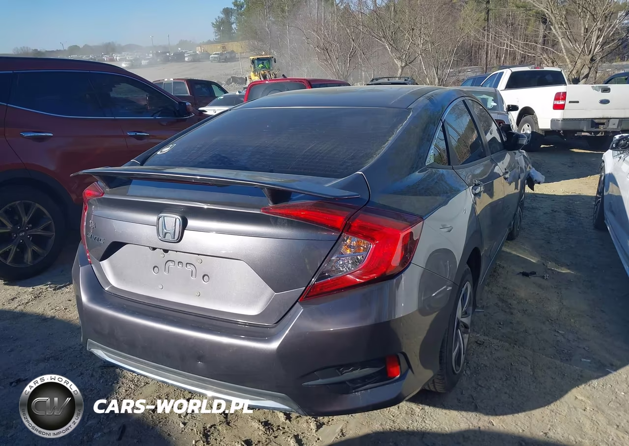 2019 Honda Civic Lx VIN:19XFC2F68KE009578 - 4