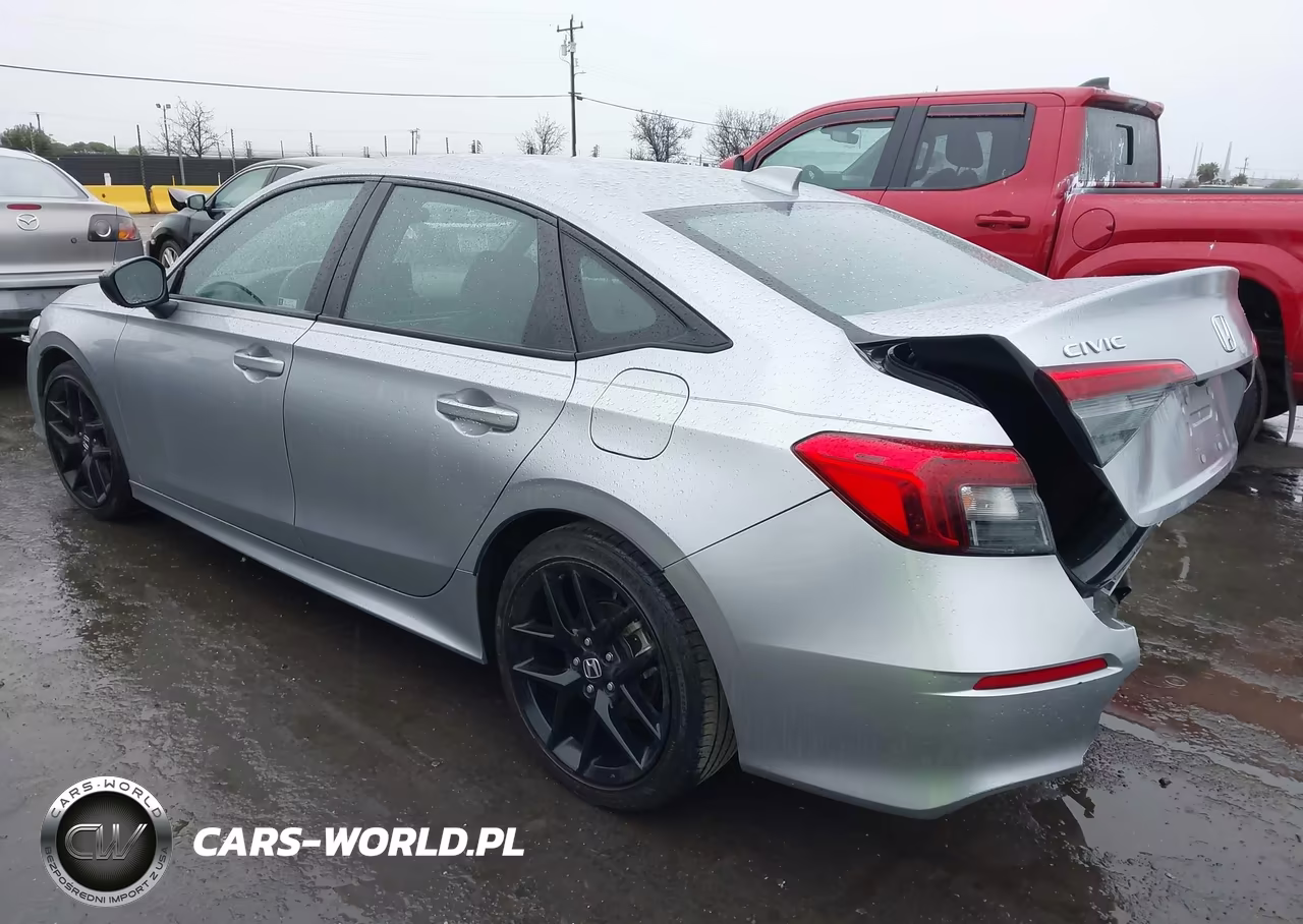 2022 Honda Civic Sport VIN:2HGFE2F57NH557258 - 3