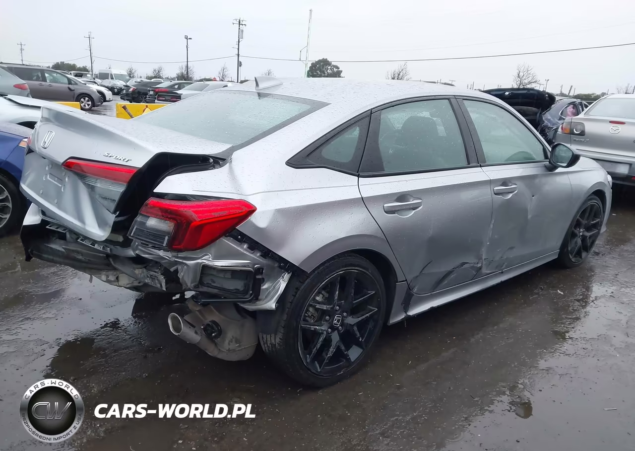2022 Honda Civic Sport VIN:2HGFE2F57NH557258 - 4