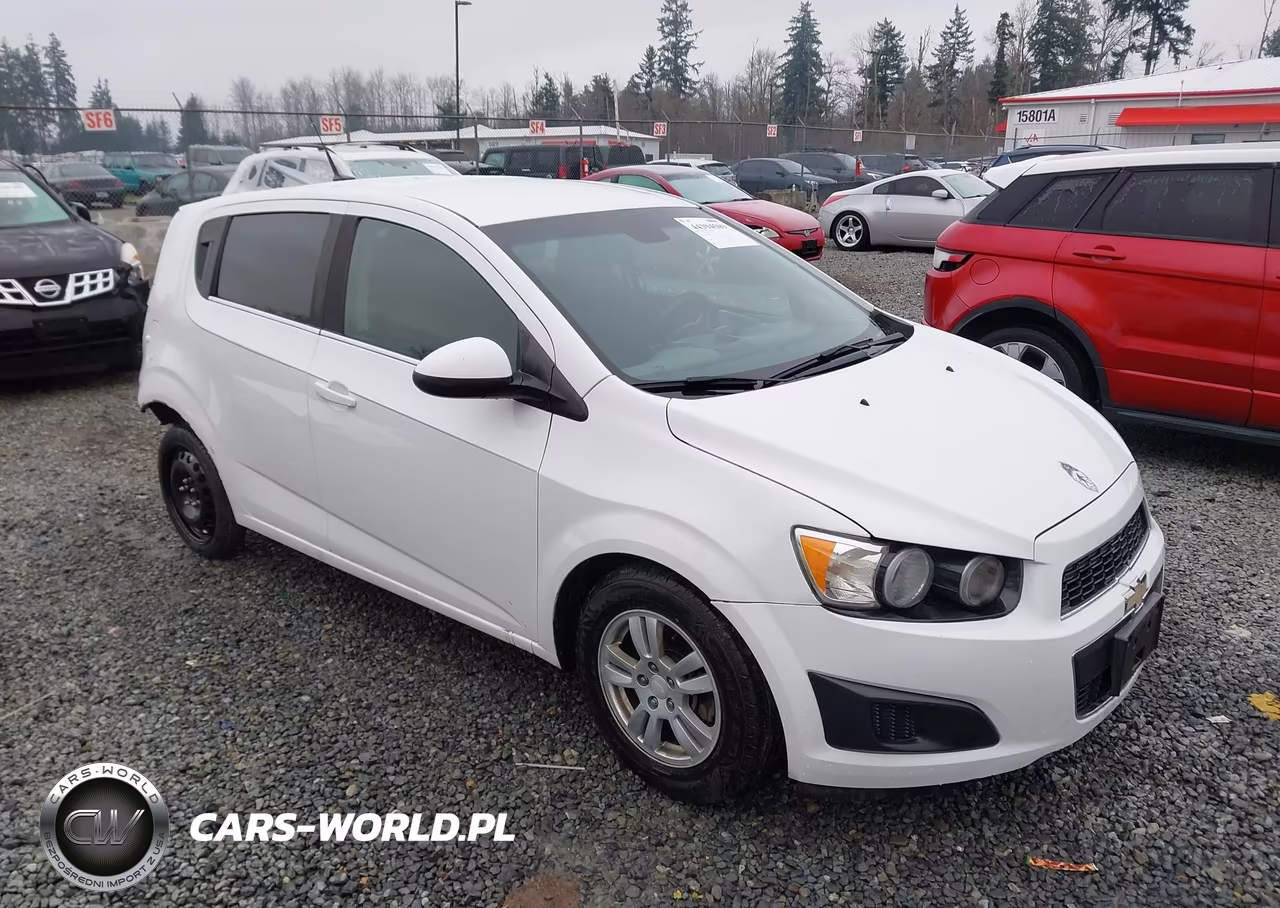 2013 Chevrolet Sonic Lt Manual
