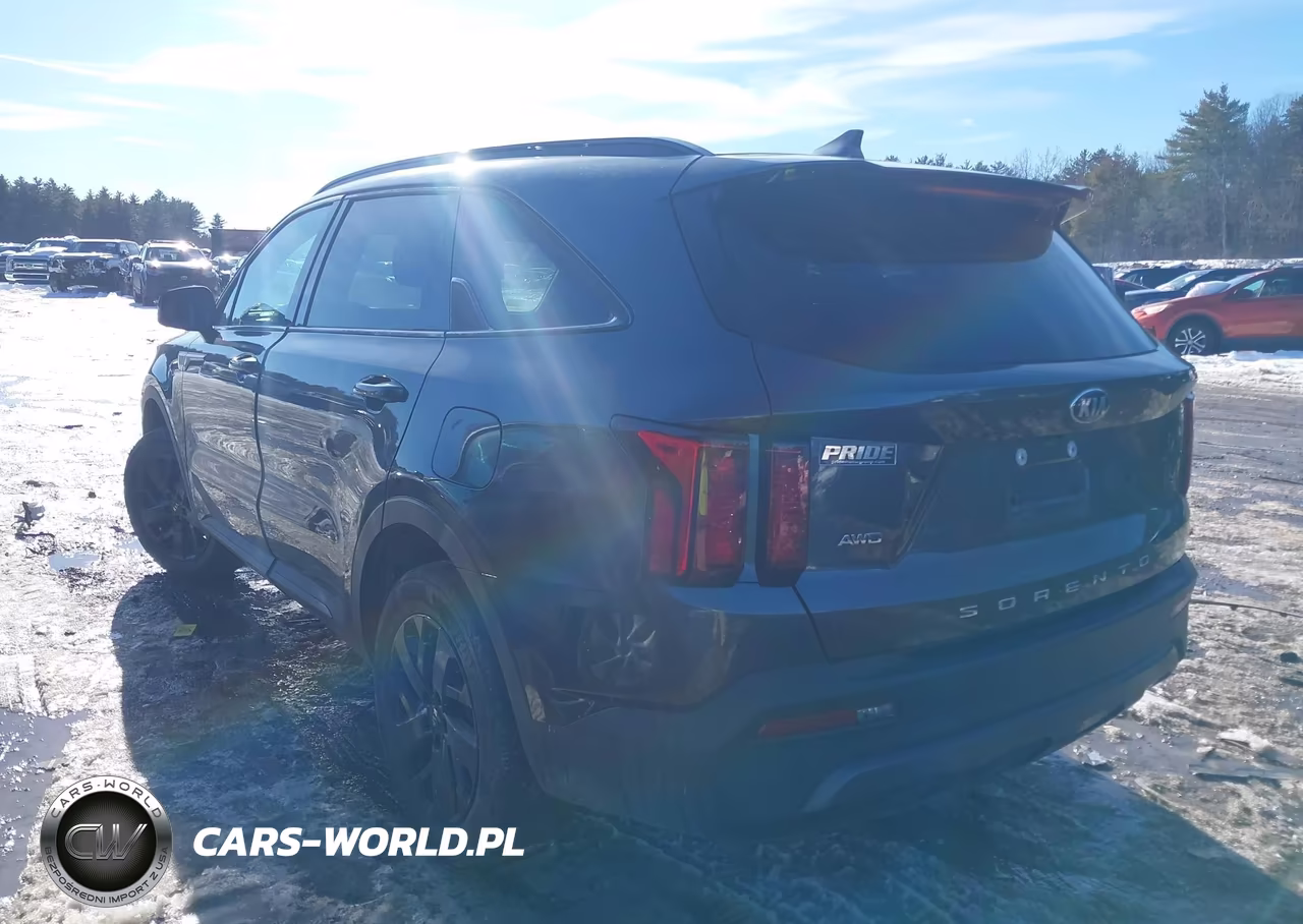 2021 Kia Sorento S VIN:5XYRLDLC9MG045675 - 3