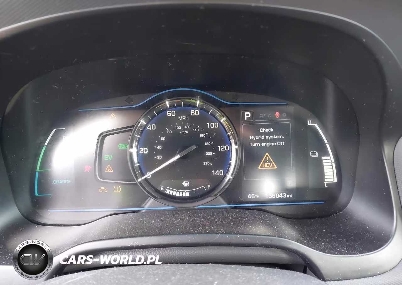 2018 Hyundai Ioniq Hybrid Blue VIN:KMHC65LC8JU076229 - 7