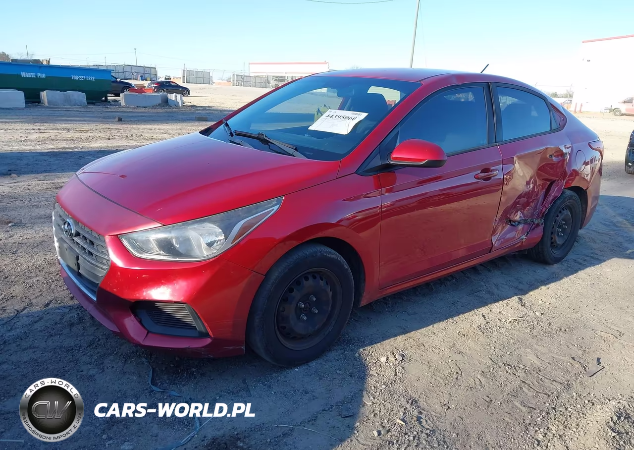 2018 Hyundai Accent Se VIN:3KPC24A36JE007499 - 2