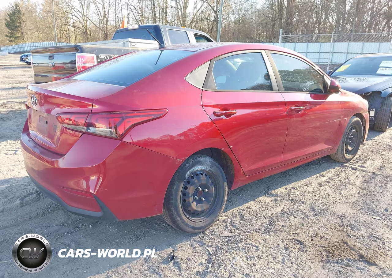 2018 Hyundai Accent Se VIN:3KPC24A36JE007499 - 4