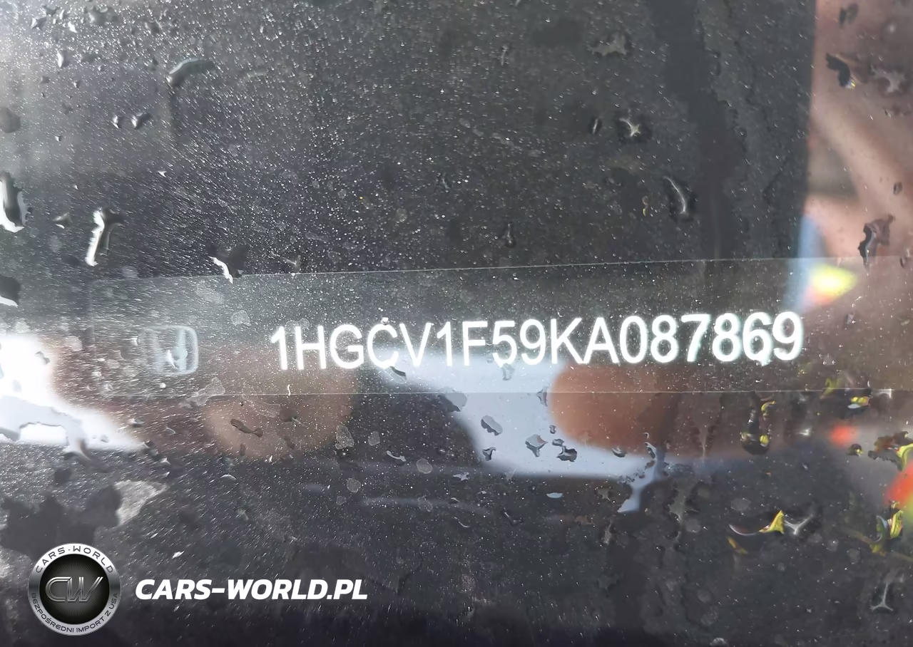 2019 Honda Accord Ex-L VIN:1HGCV1F59KA087869 - 17