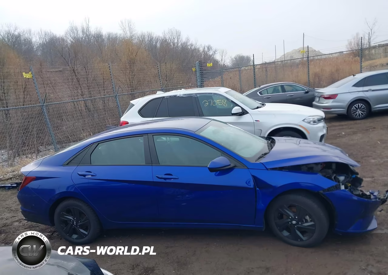 2022 Hyundai Elantra Sel VIN:KMHLM4AG8NU343574 - 14