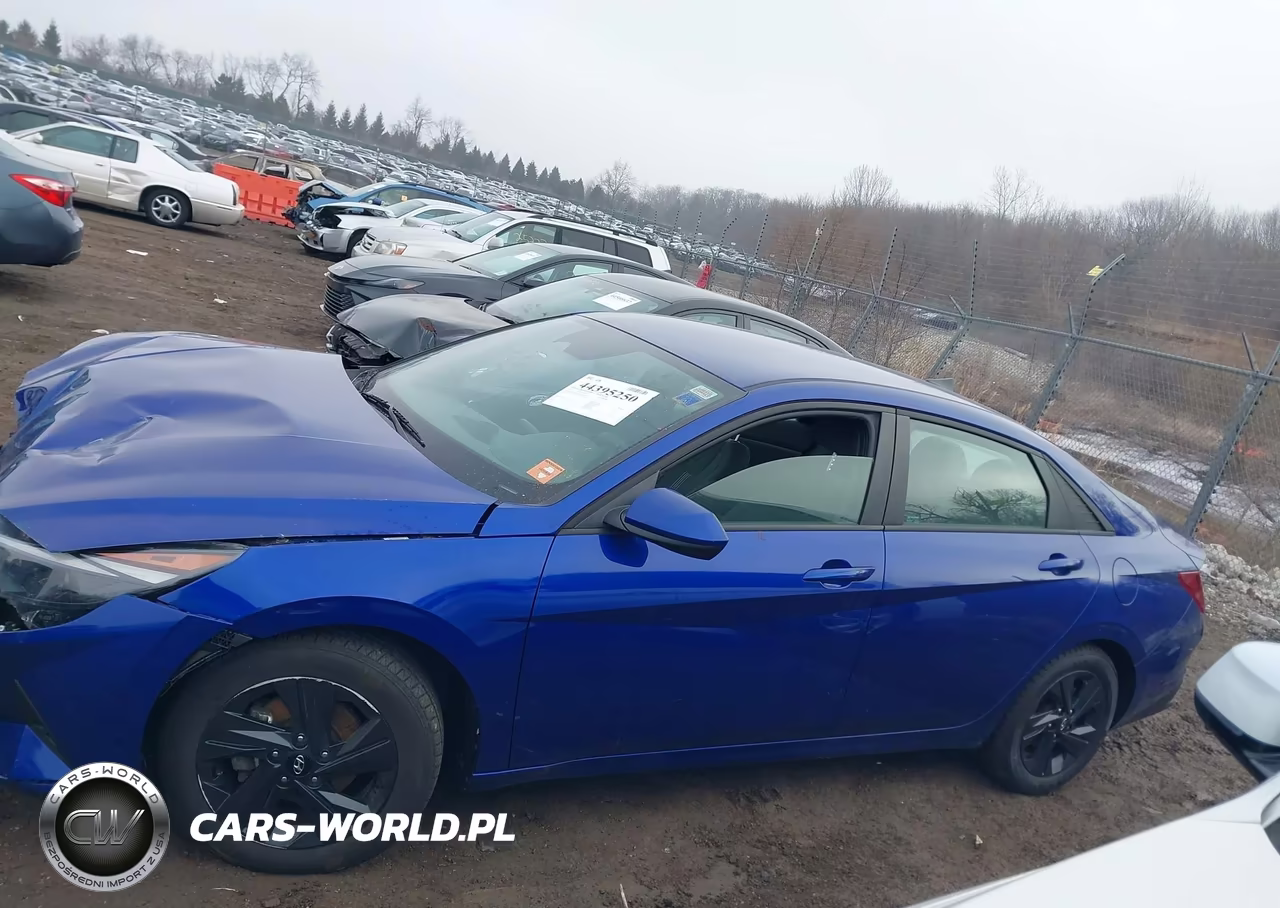 2022 Hyundai Elantra Sel VIN:KMHLM4AG8NU343574 - 15