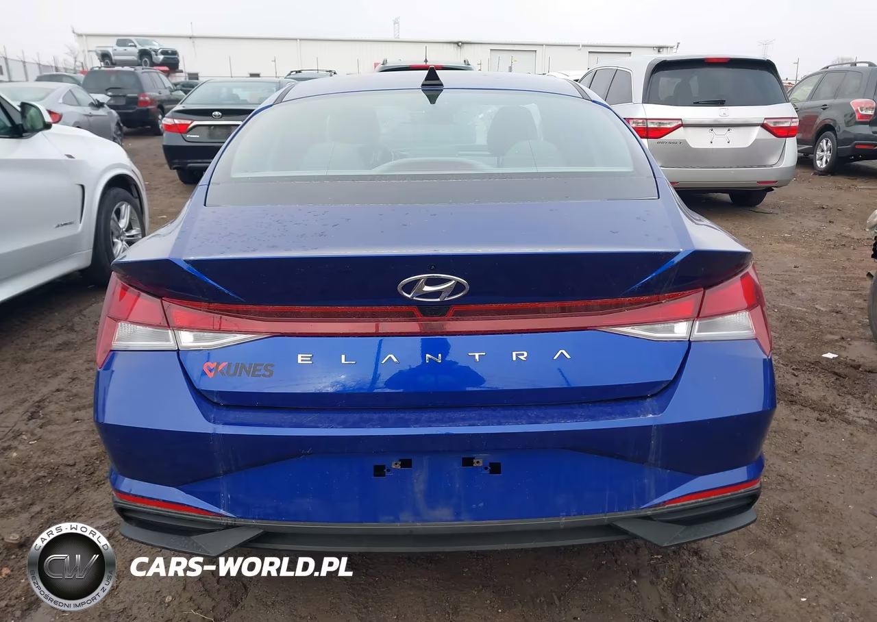 2022 Hyundai Elantra Sel VIN:KMHLM4AG8NU343574 - 17