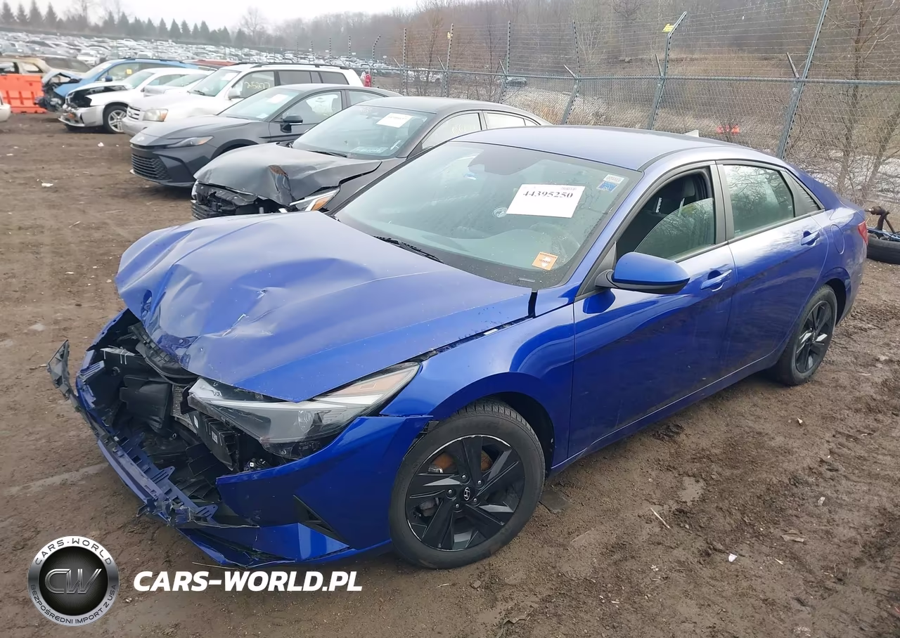 2022 Hyundai Elantra Sel VIN:KMHLM4AG8NU343574 - 2