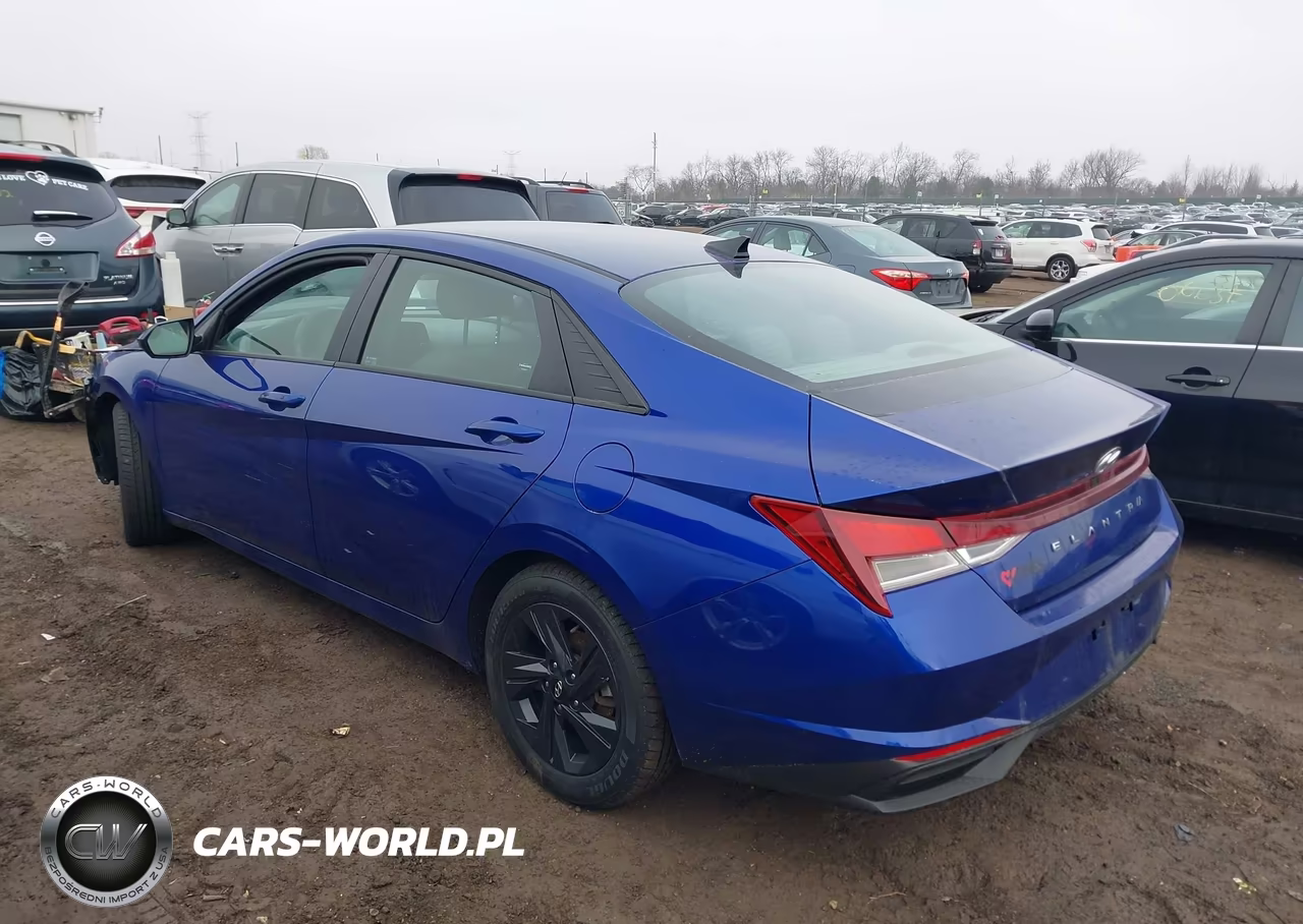 2022 Hyundai Elantra Sel VIN:KMHLM4AG8NU343574 - 3