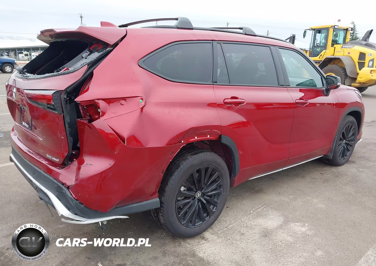 2025 Toyota Highlander Xse VIN:5TDKDRBH5SS591575 - 4