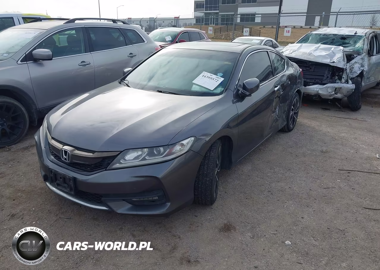 2017 Honda Accord Ex-L VIN:1HGCT1B88HA009582 - 2