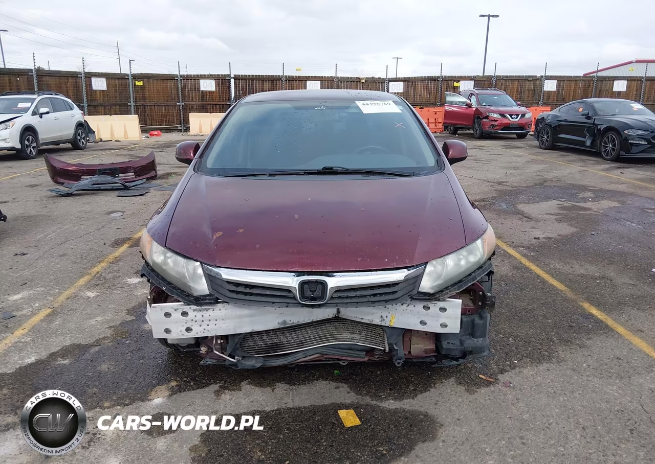2012 Honda Civic Lx VIN:2HGFB2F53CH608552 - 13