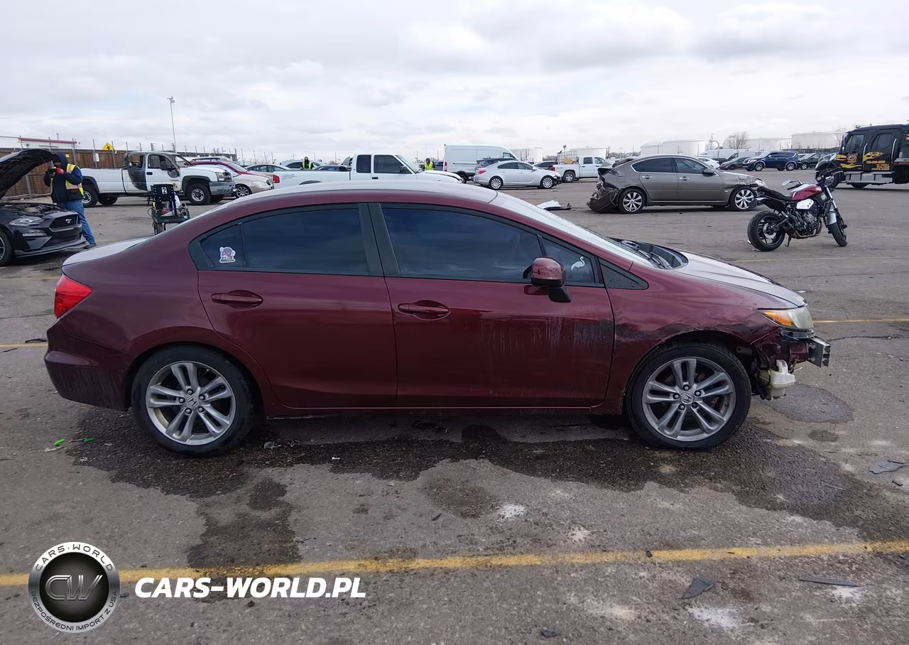 2012 Honda Civic Lx VIN:2HGFB2F53CH608552 - 14