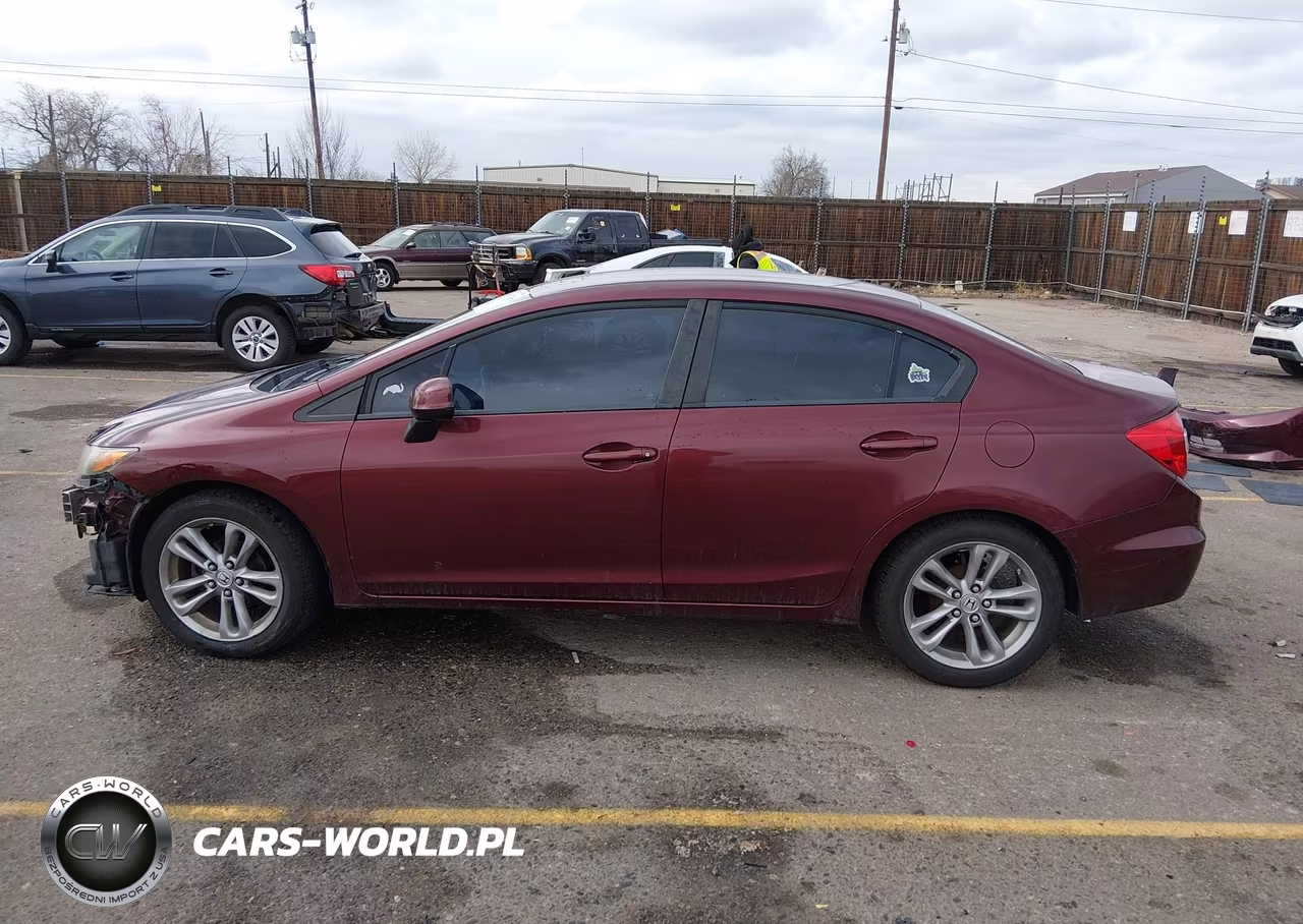 2012 Honda Civic Lx VIN:2HGFB2F53CH608552 - 15