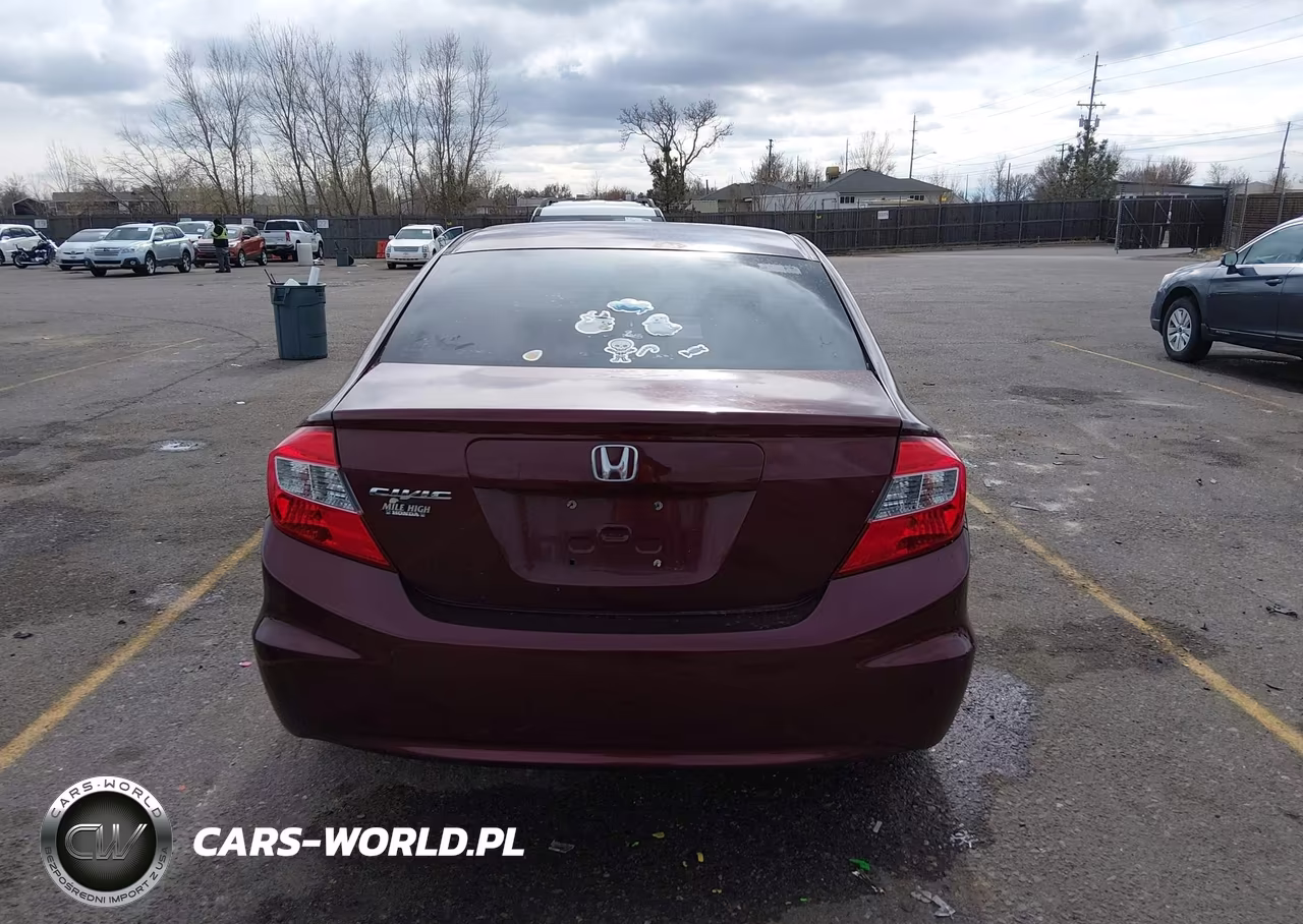 2012 Honda Civic Lx VIN:2HGFB2F53CH608552 - 17