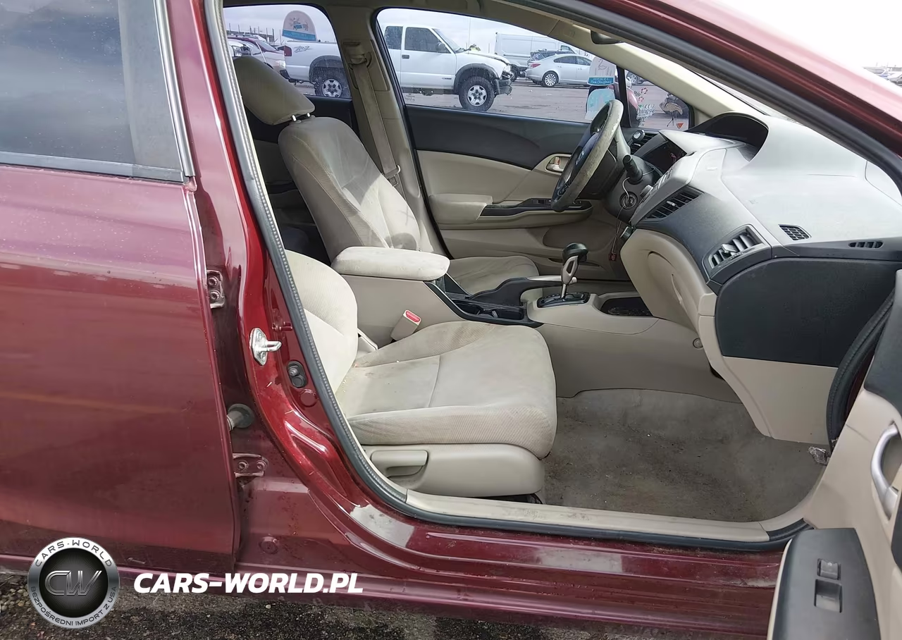2012 Honda Civic Lx VIN:2HGFB2F53CH608552 - 5