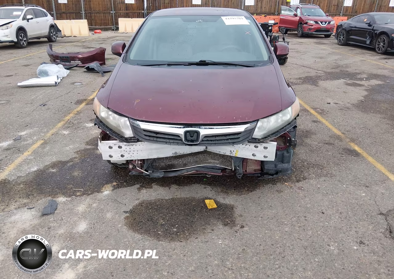 2012 Honda Civic Lx VIN:2HGFB2F53CH608552 - 6